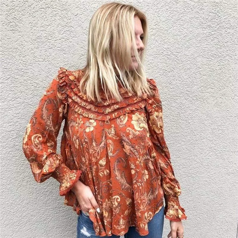 Amaris Long Sleeve Blouse - Glova