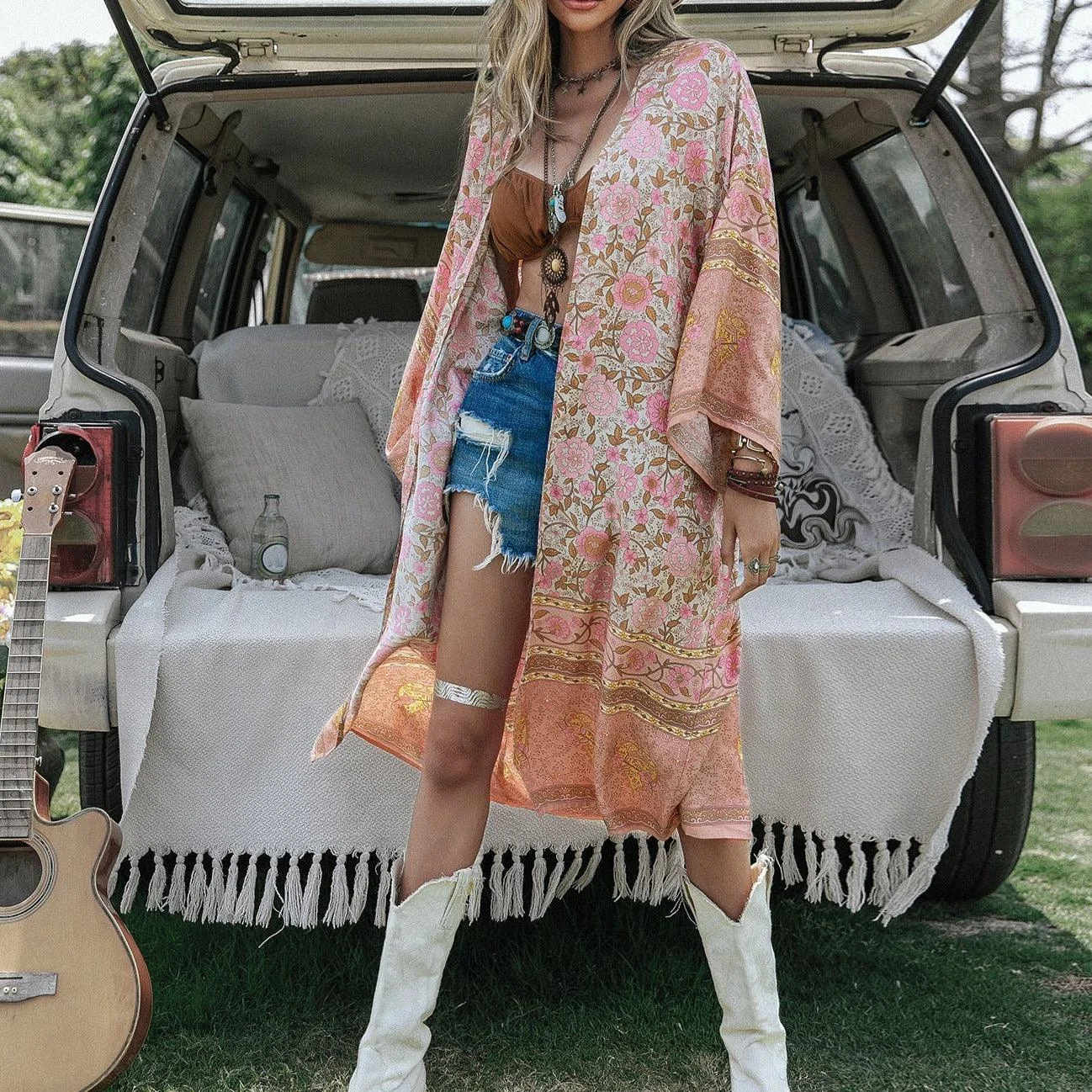 Amaryllis Boho Kimono - Glova