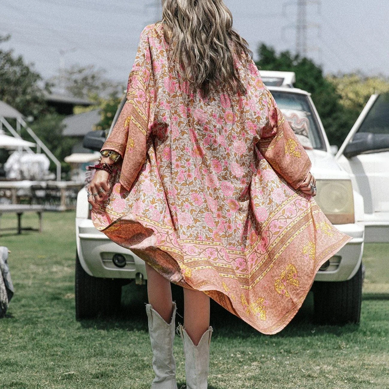 Amaryllis Boho Kimono - Glova