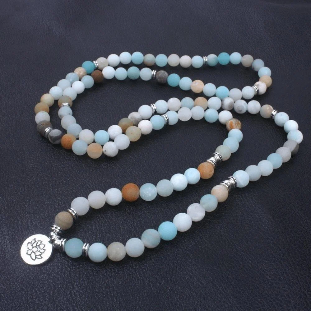 Amazonite Matte Mala Bracelet - Glova