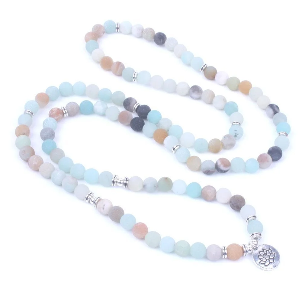 Amazonite Matte Mala Bracelet - Glova