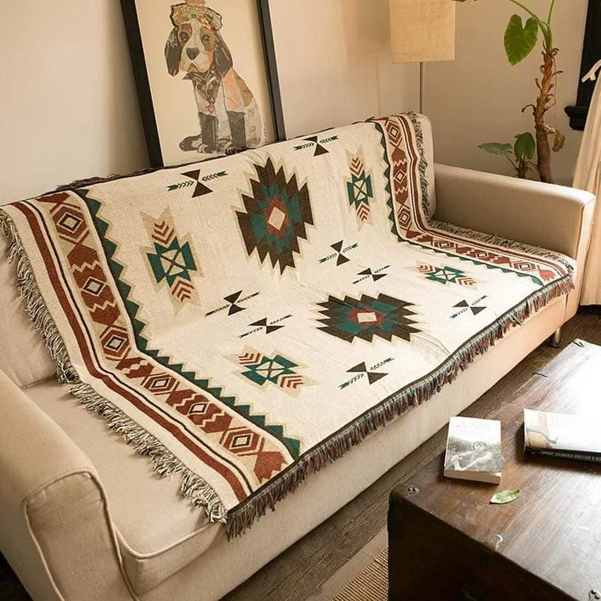 American Native Throw Sofa Blanket - Glova