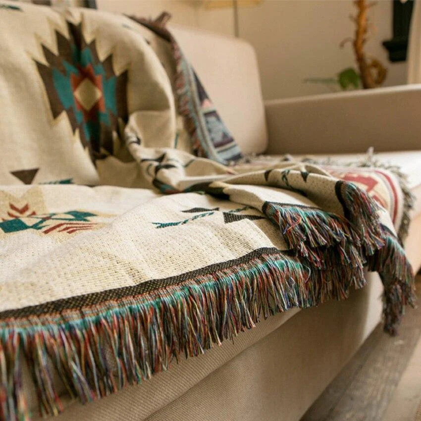 American Native Throw Sofa Blanket - Glova