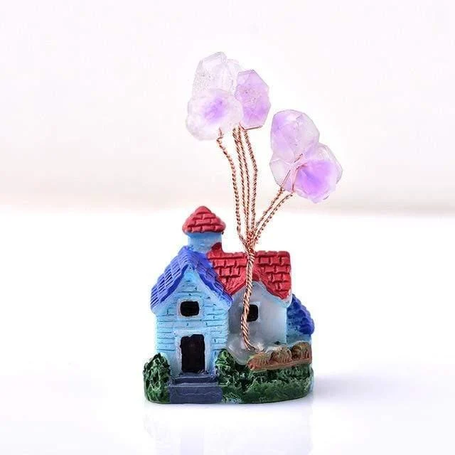 Amethyst Crystal Gem Tree - Glova