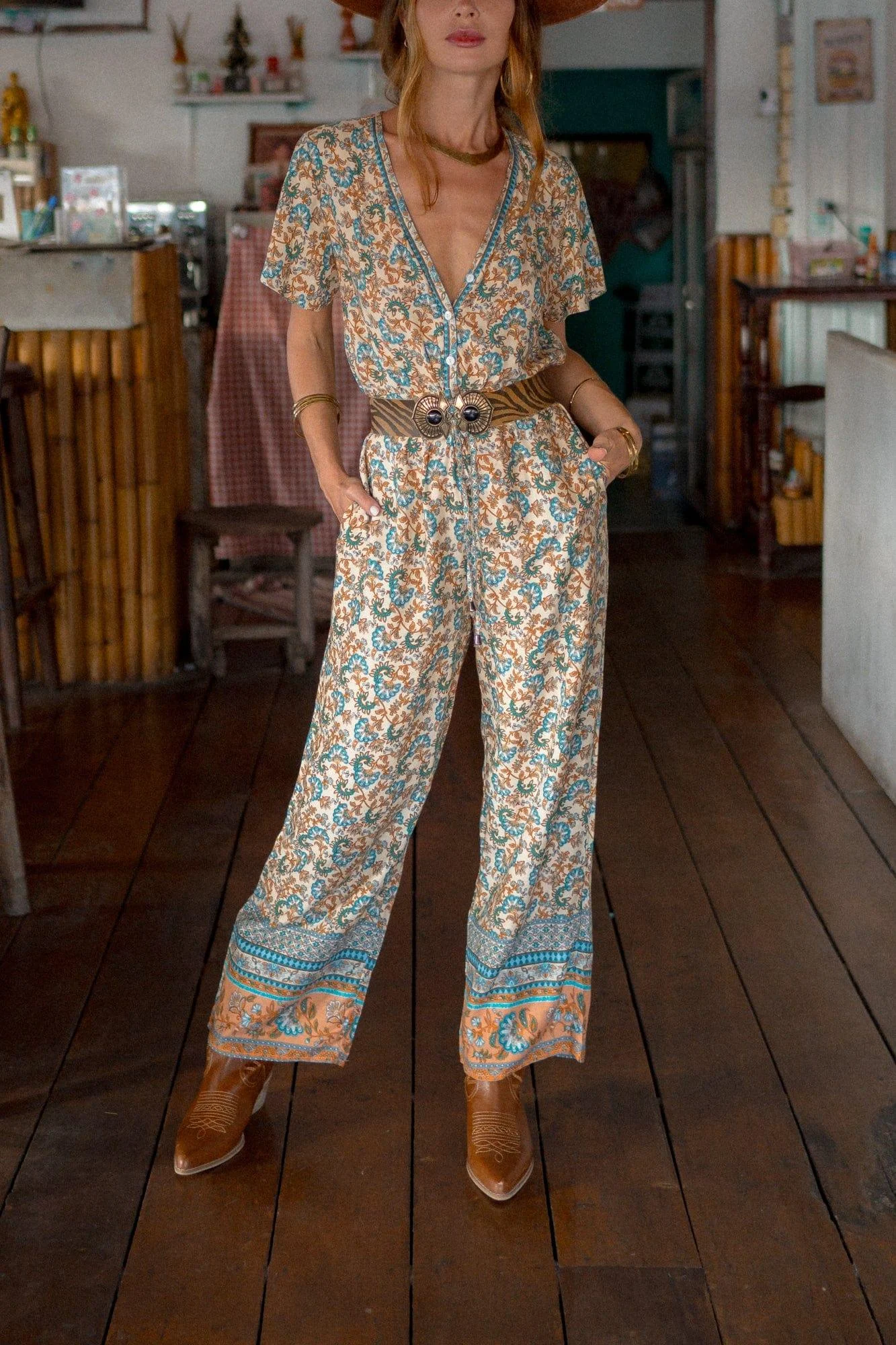 Amidala Boho Jumpsuit (2 Colors) - Glova