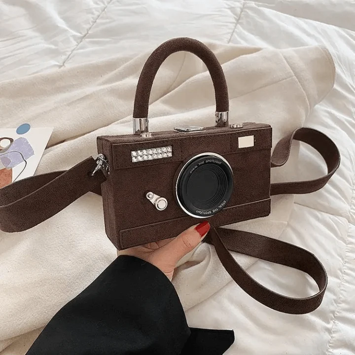 Amika Retro Camera Shape Mini Bags - Glova