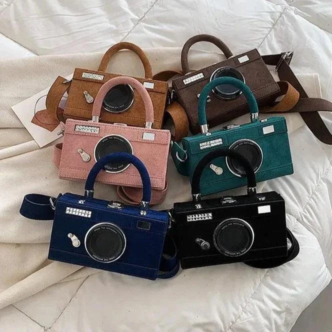 Amika Retro Camera Shape Mini Bags - Glova