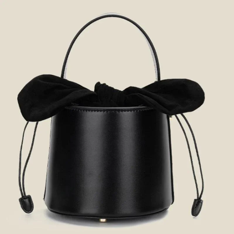 Anais Bow Top Bucket Tote - Glova