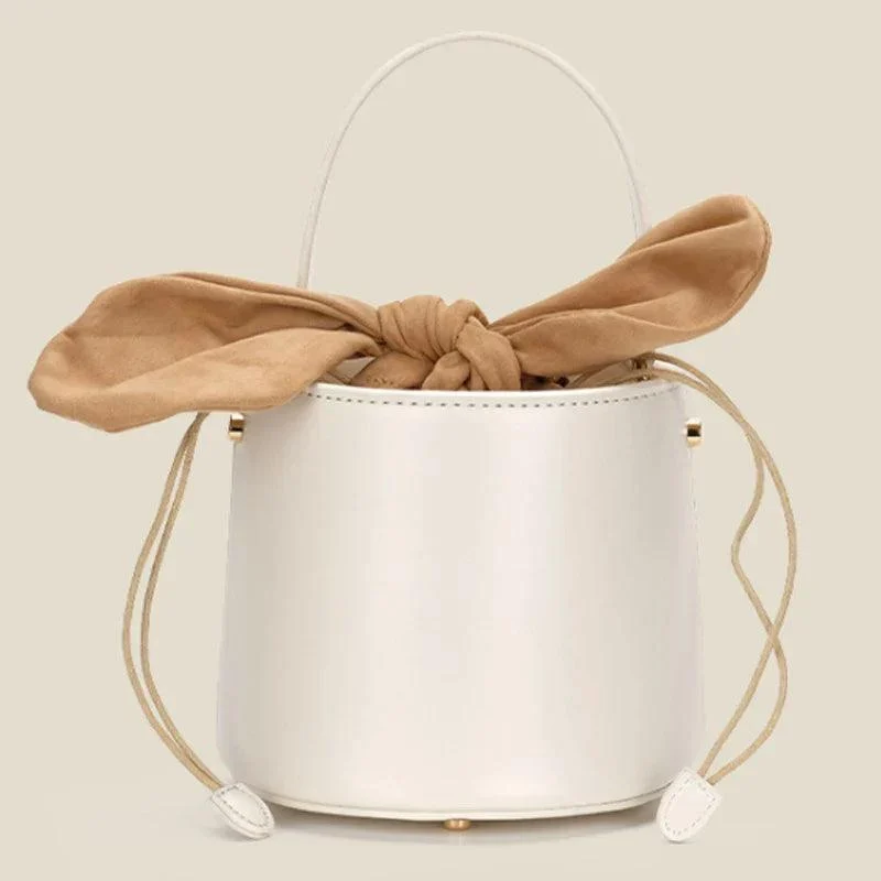 Anais Bow Top Bucket Tote - Glova