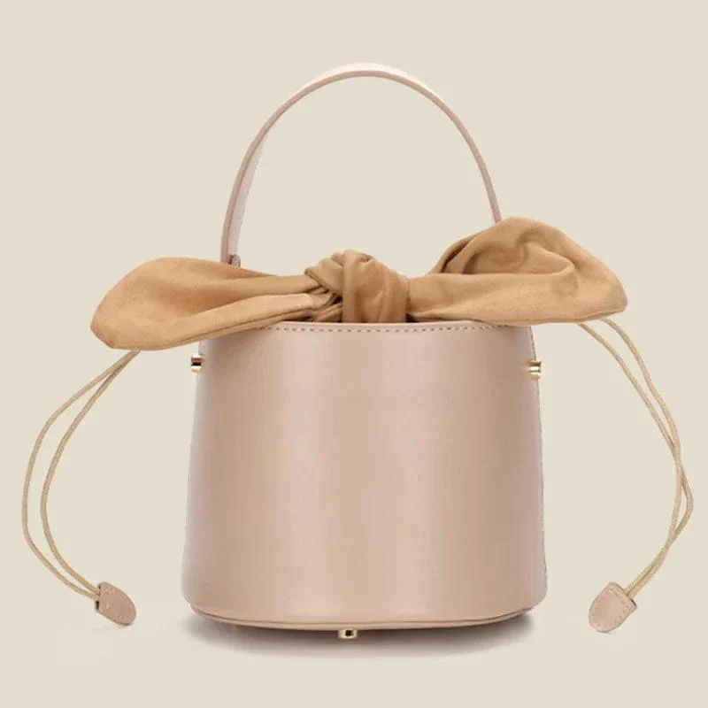 Anais Bow Top Bucket Tote - Glova