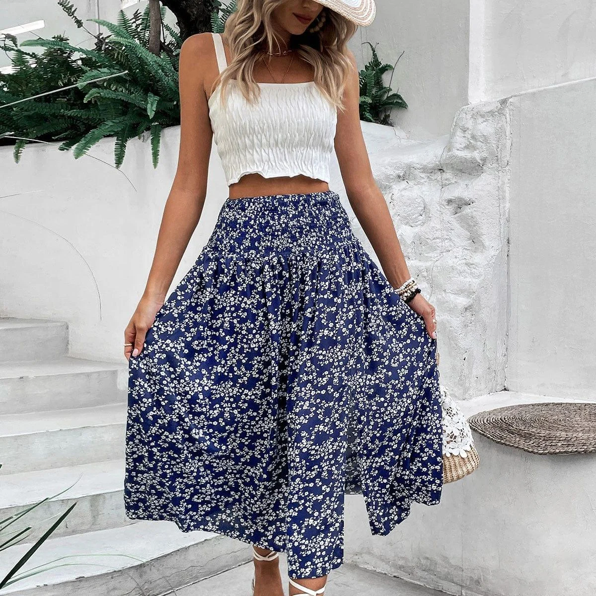 Anaya Midi Skirt - Glova