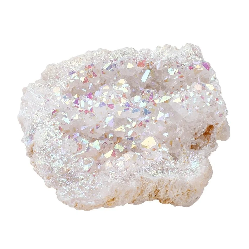 Angel Aura Quartz Crystal Cluster - Glova