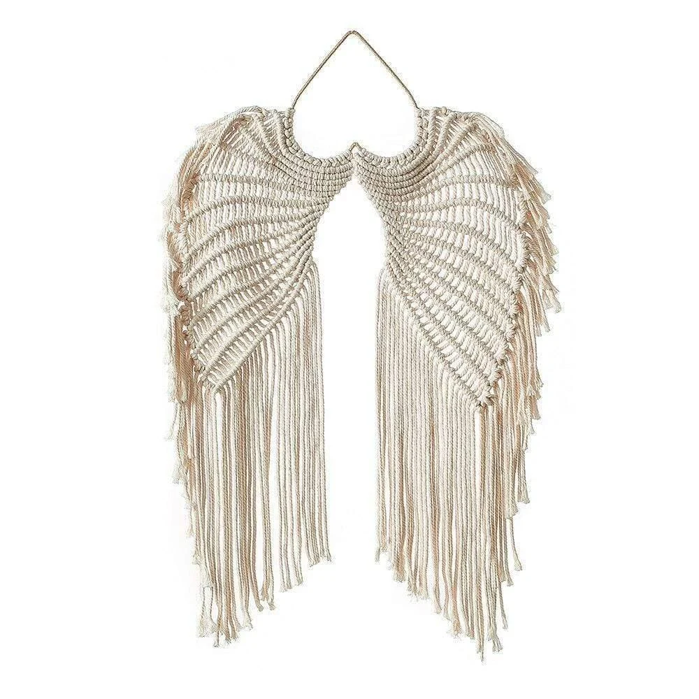 Angel Wings Macrame Wall Hanging - Glova