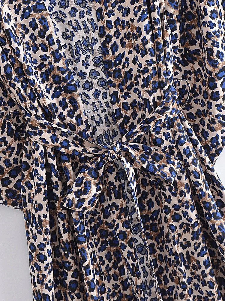 Animal Print Kimono - Glova