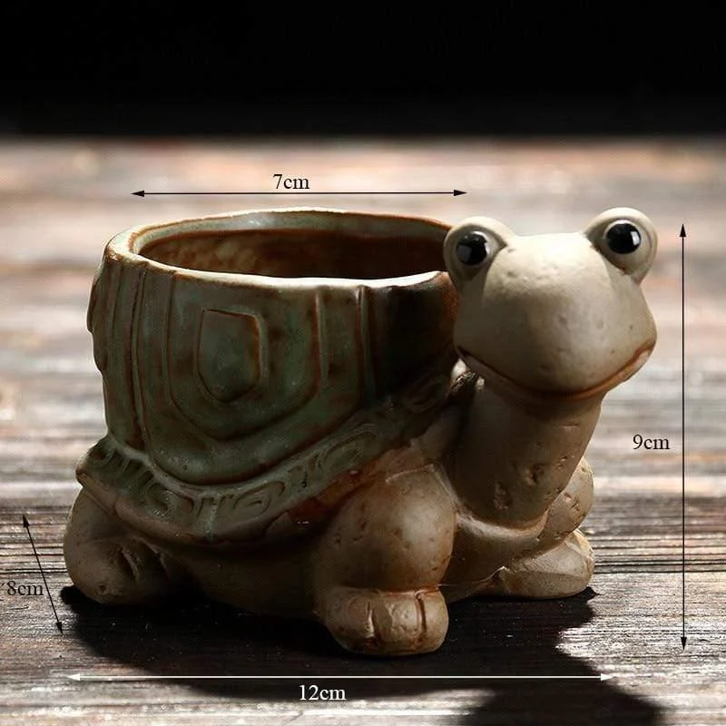 Animal Shaped Mini Flower Pots - Glova