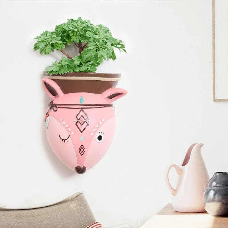 Animal Shaped Wall Mounted Planters - Glova