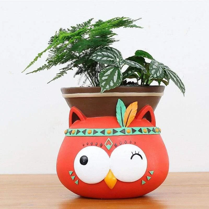 Animal Shaped Wall Mounted Planters - Glova