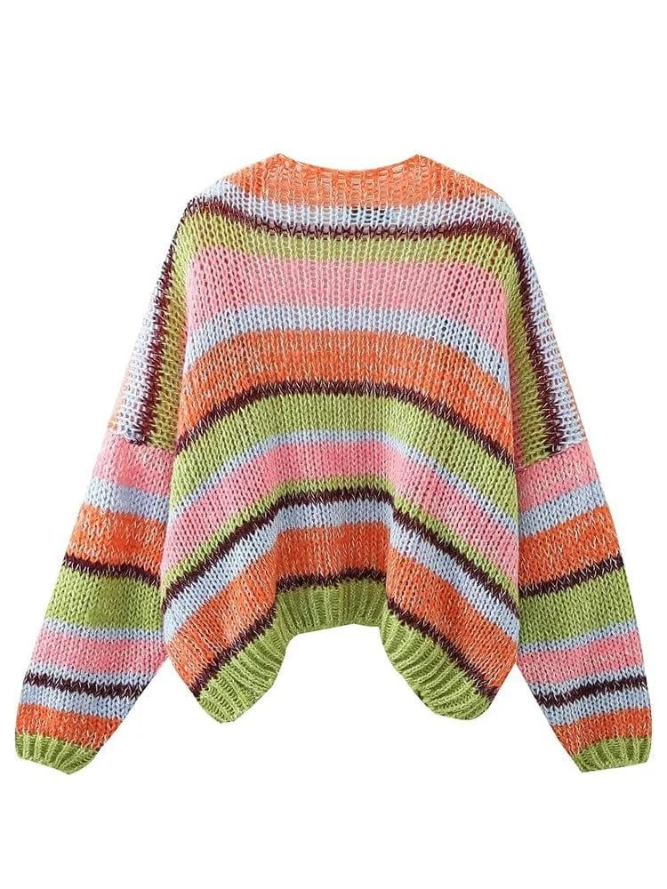 Annalise Striped Sweater - Glova