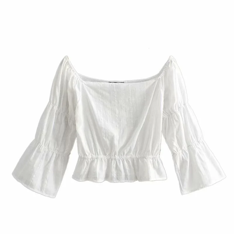 Apollonia White Blouse - Glova