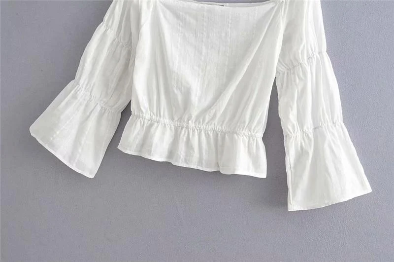 Apollonia White Blouse - Glova