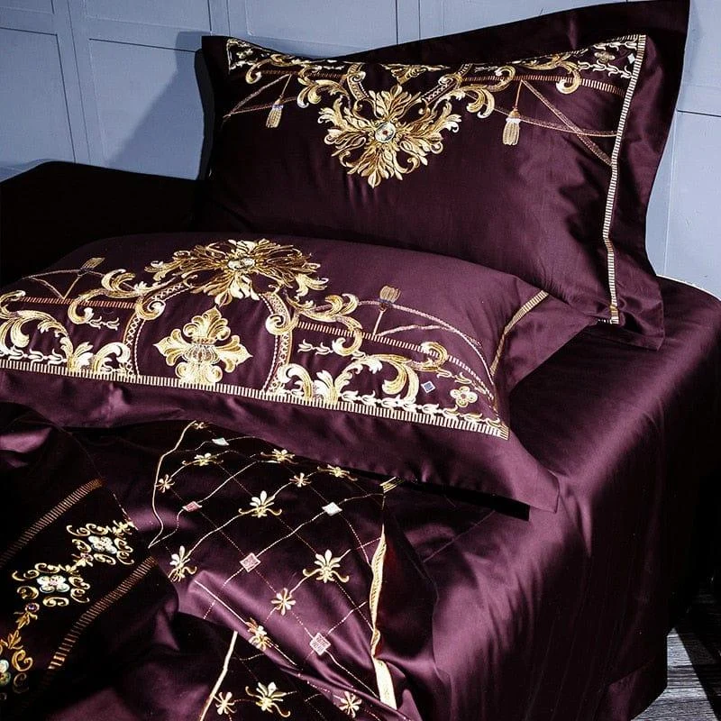 Arcturus Egyptian Cotton Luxury Duvet Cover Set - Glova