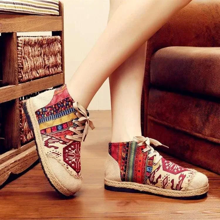 Arden Ethnic Design Shoes - Glova