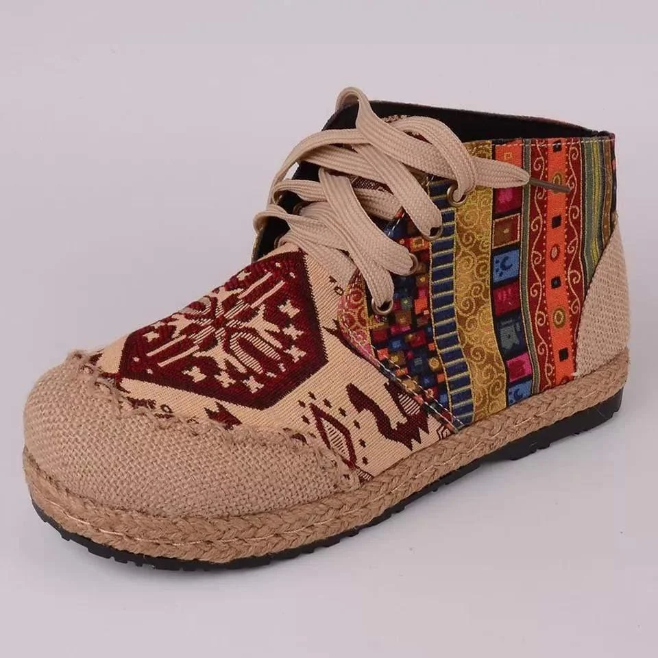 Arden Ethnic Design Shoes - Glova