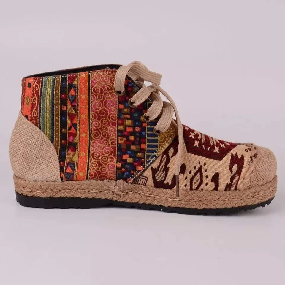 Arden Ethnic Design Shoes - Glova