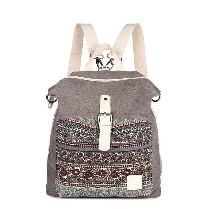 Aretha Canvas Backpack - Glova