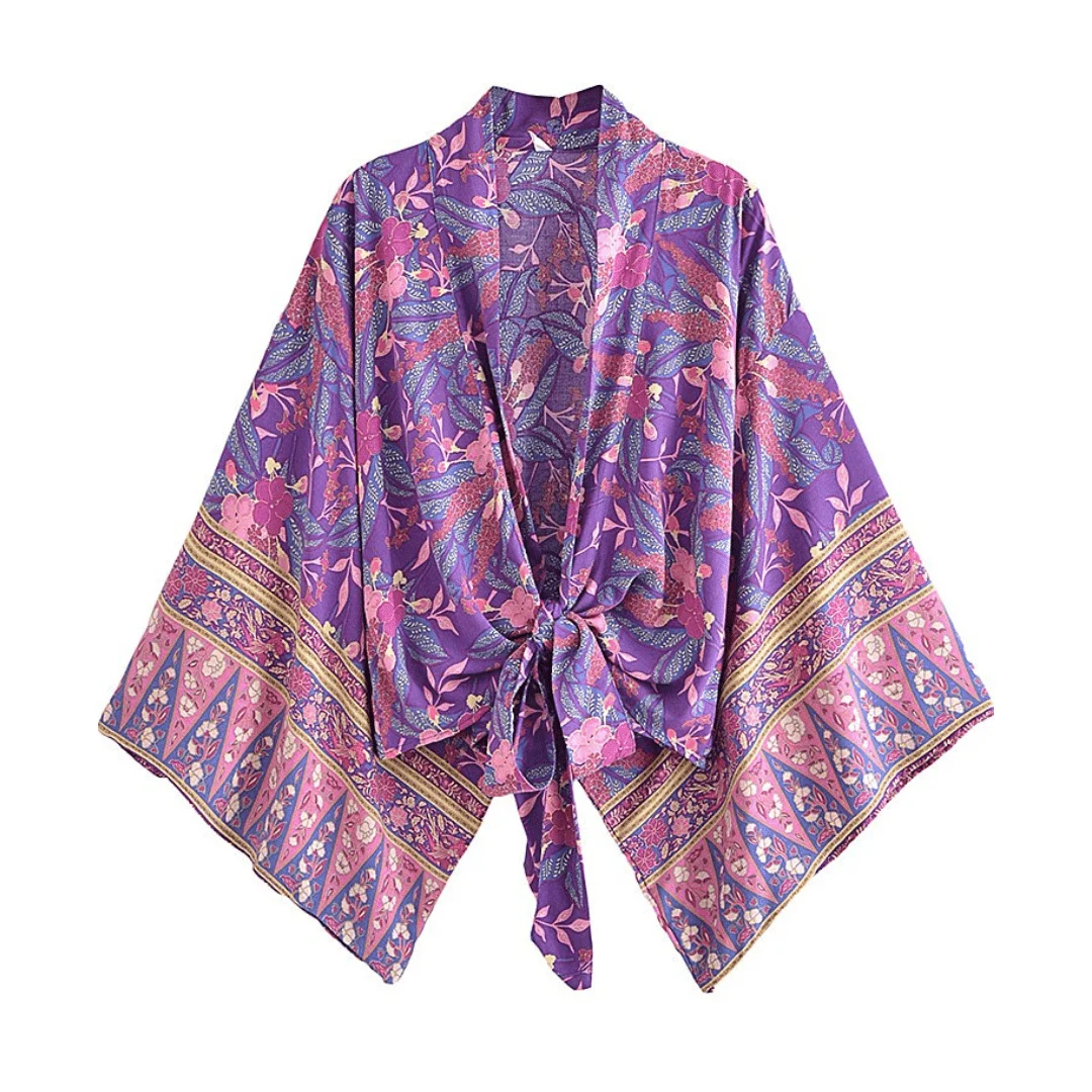 Ariba Cropped Kimono - Glova