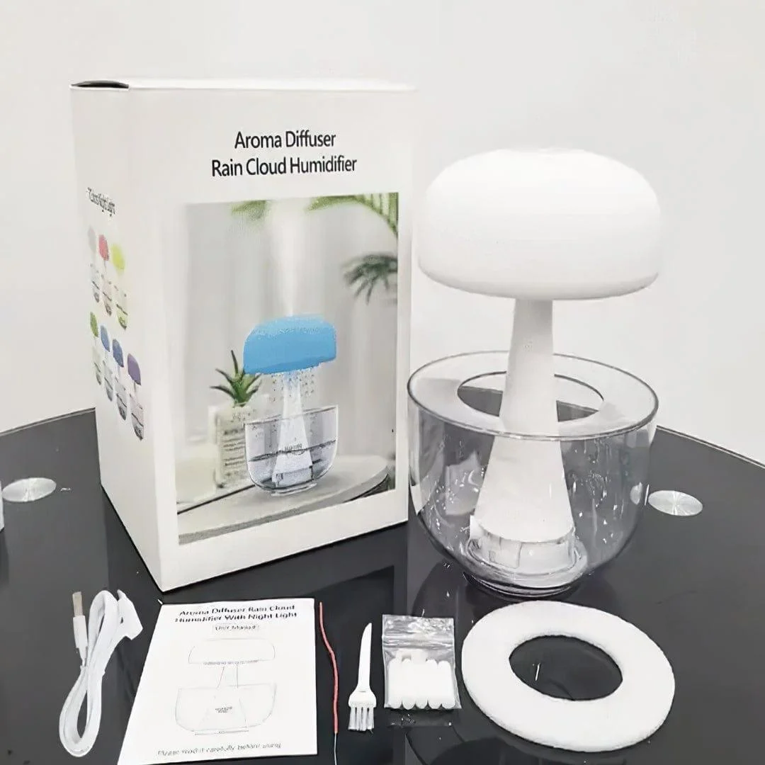 Aroma Diffuser Rain Cloud Humidifier - Glova