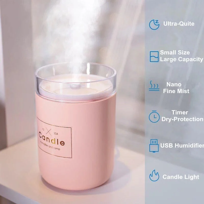 Aromatherapy Humidifier Candle - Glova