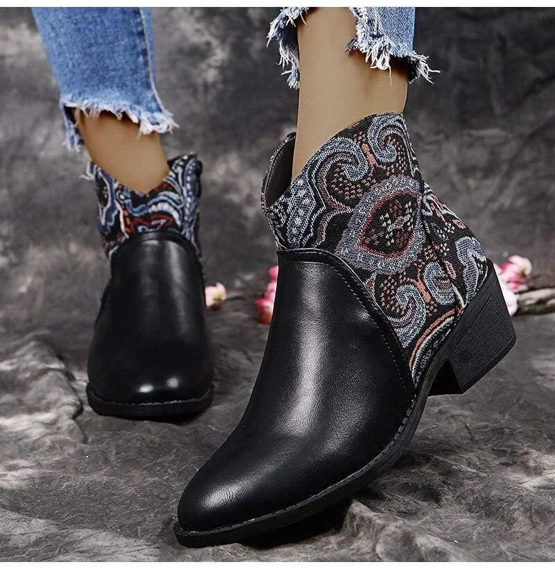 Ashanti Comfort Ankle Boots - Glova