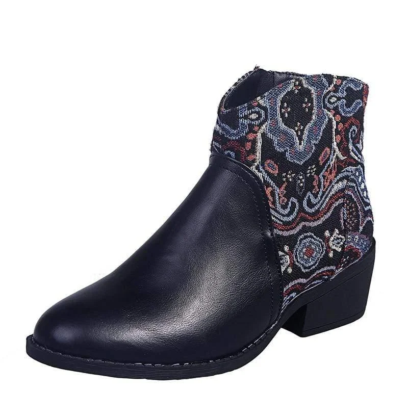 Ashanti Comfort Ankle Boots - Glova