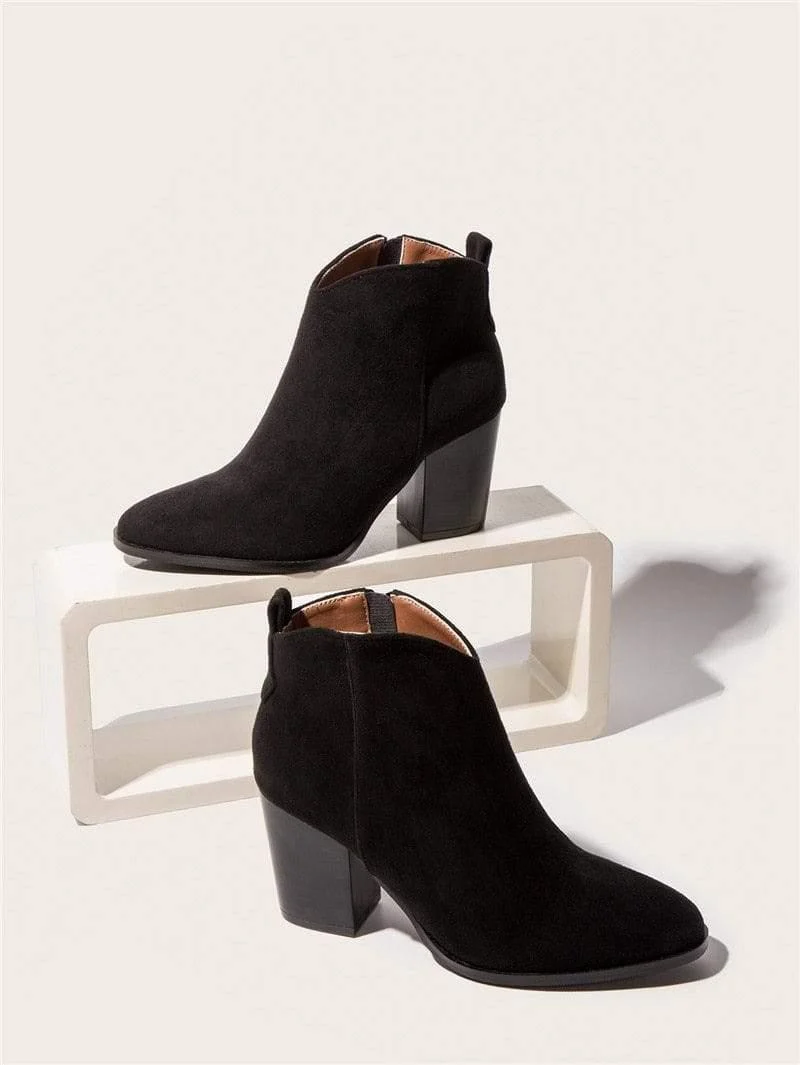 Asia Heeled Ankle Boots - Glova