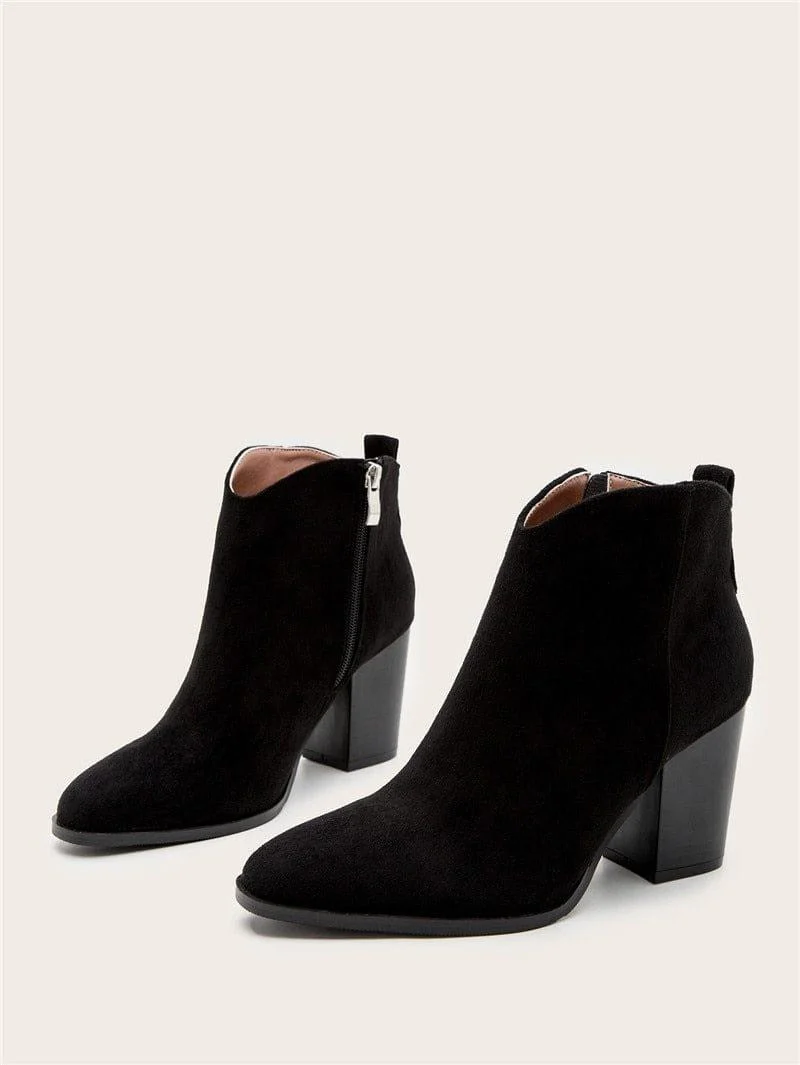 Asia Heeled Ankle Boots - Glova