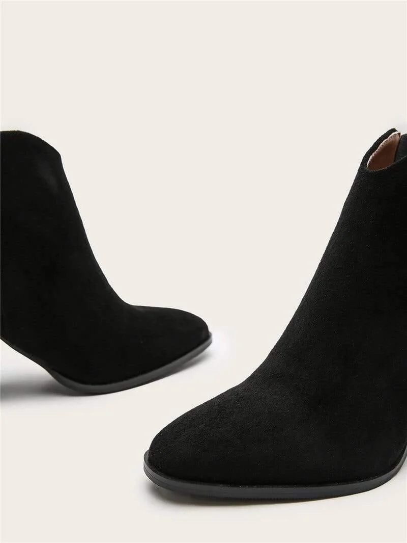 Asia Heeled Ankle Boots - Glova