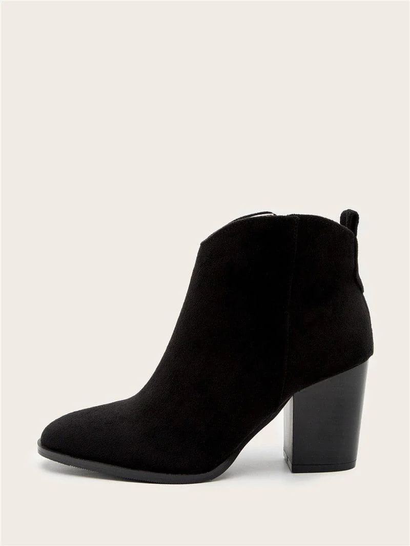 Asia Heeled Ankle Boots - Glova