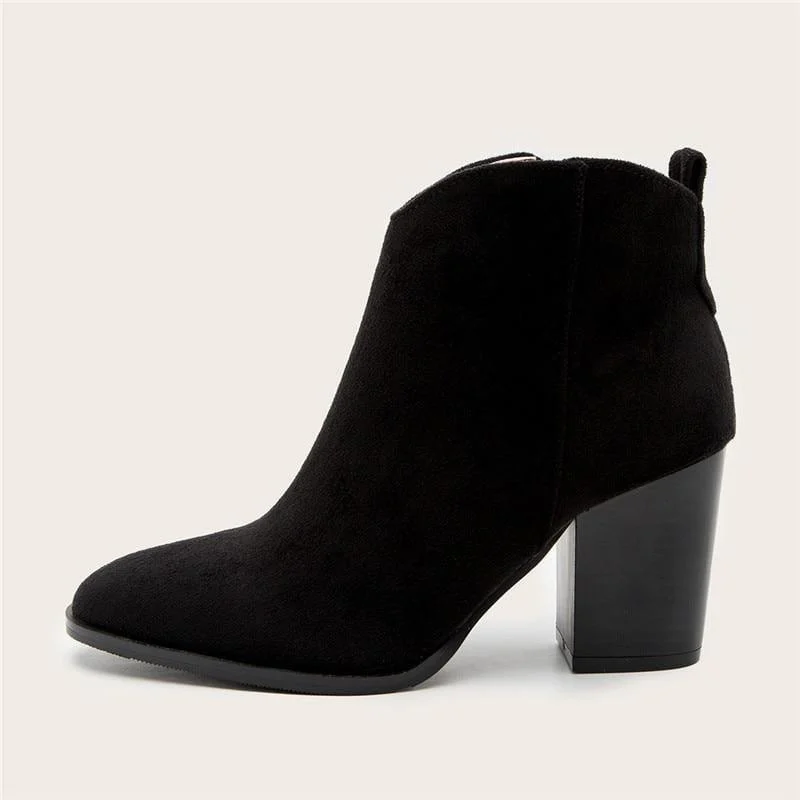 Asia Heeled Ankle Boots - Glova