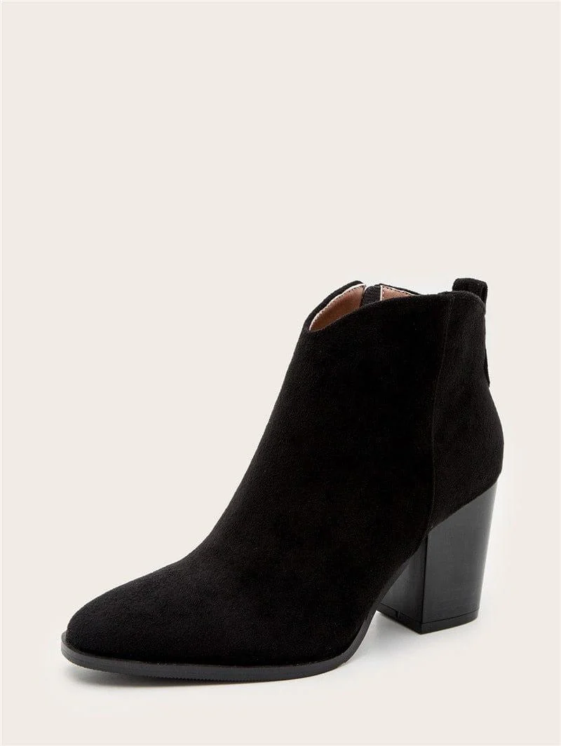 Asia Heeled Ankle Boots - Glova