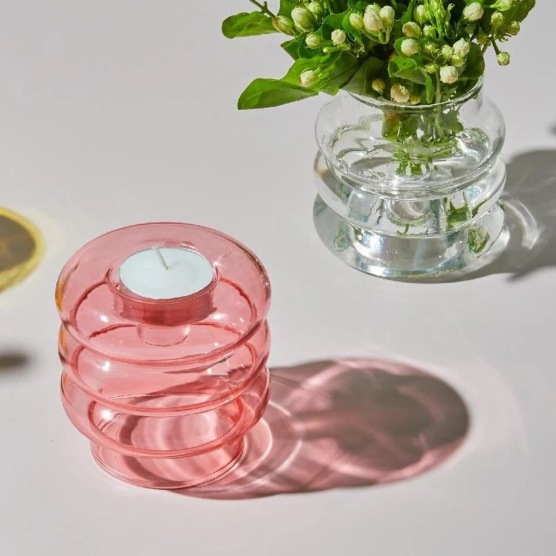 Aster Glass Candle Holder - Glova