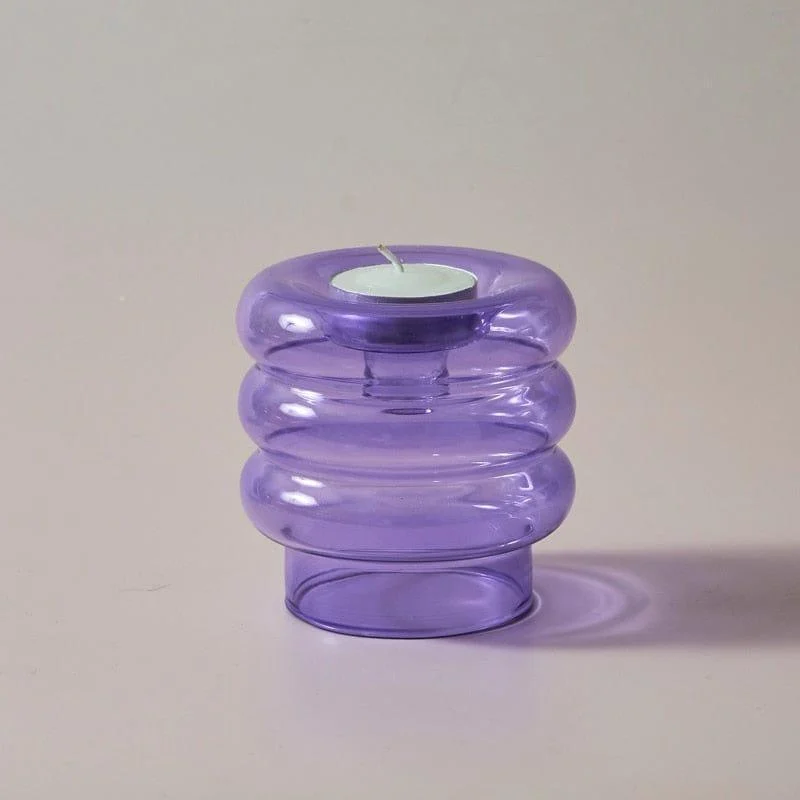 Aster Glass Candle Holder - Glova