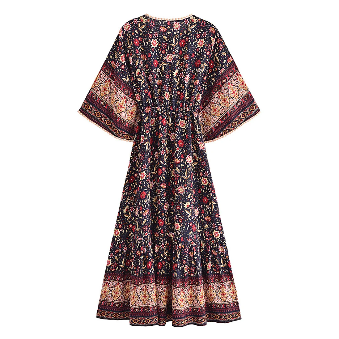 Astrantia Floral Maxi Dress - Glova