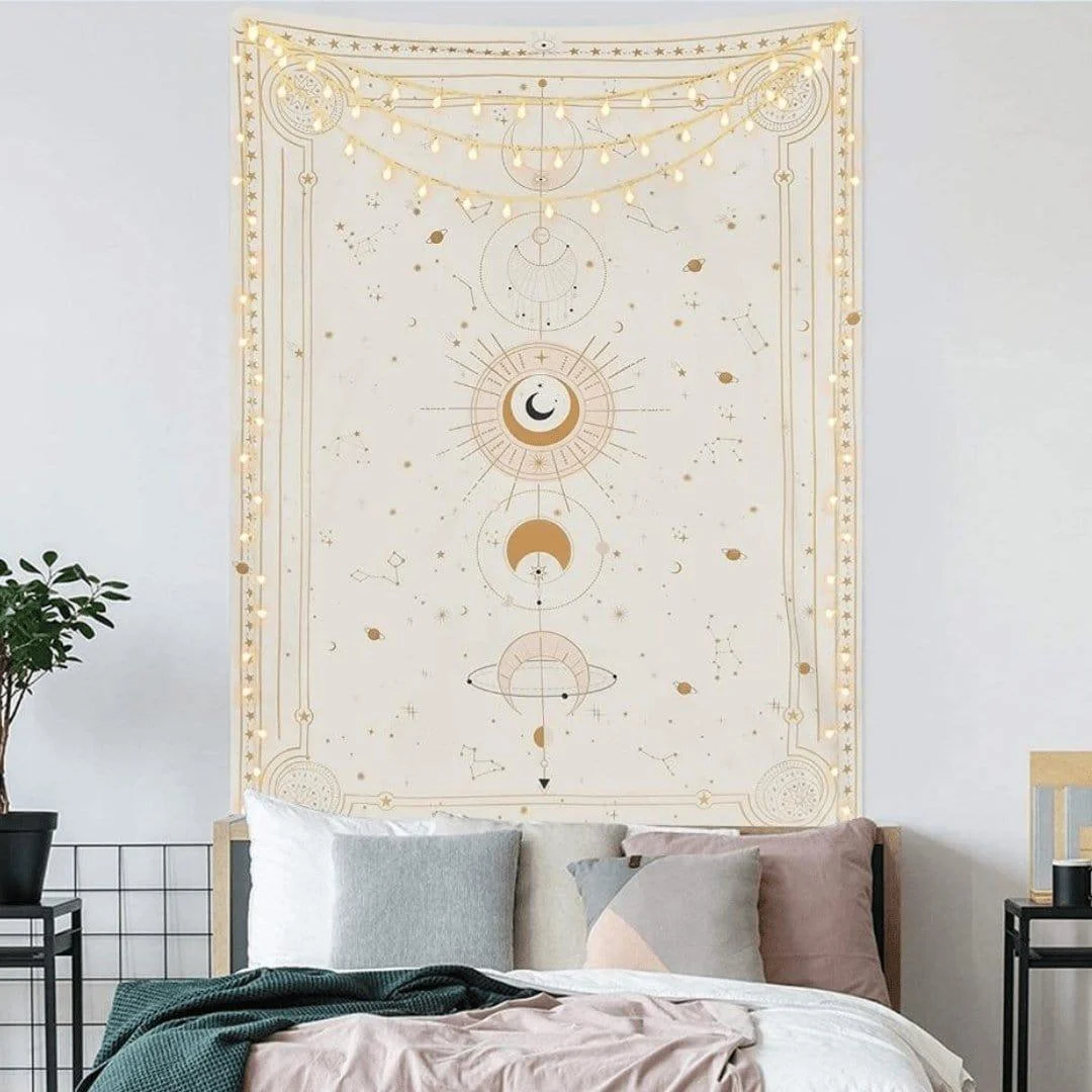 Astrology Design Wall Tapestry (2 colors) - Glova