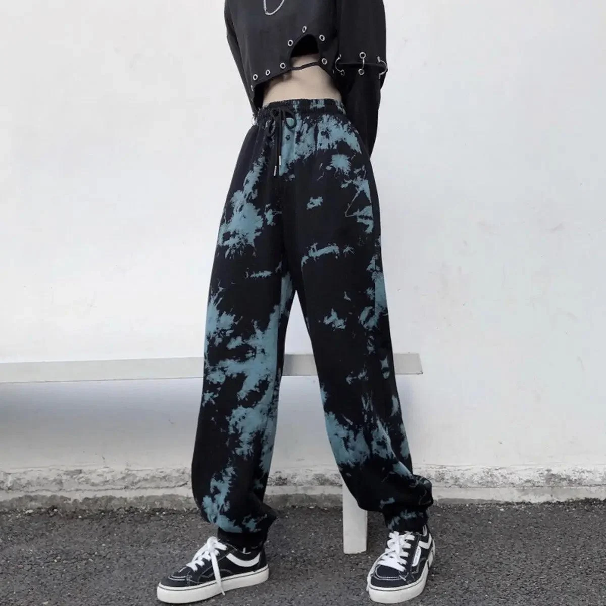 Asuka Tie-Dye Hip Hop Cargo Pants - Glova