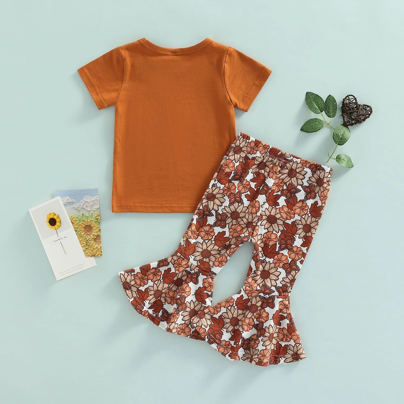 Autumn Leaves Pumpkins Please Toddler Set - Glova