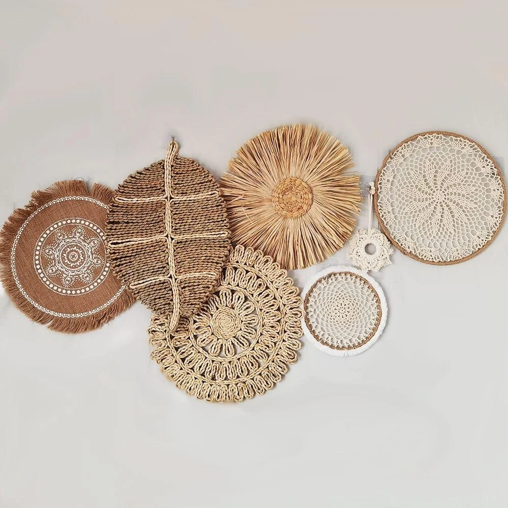 Autumn Rattan Wall Art Set - Glova