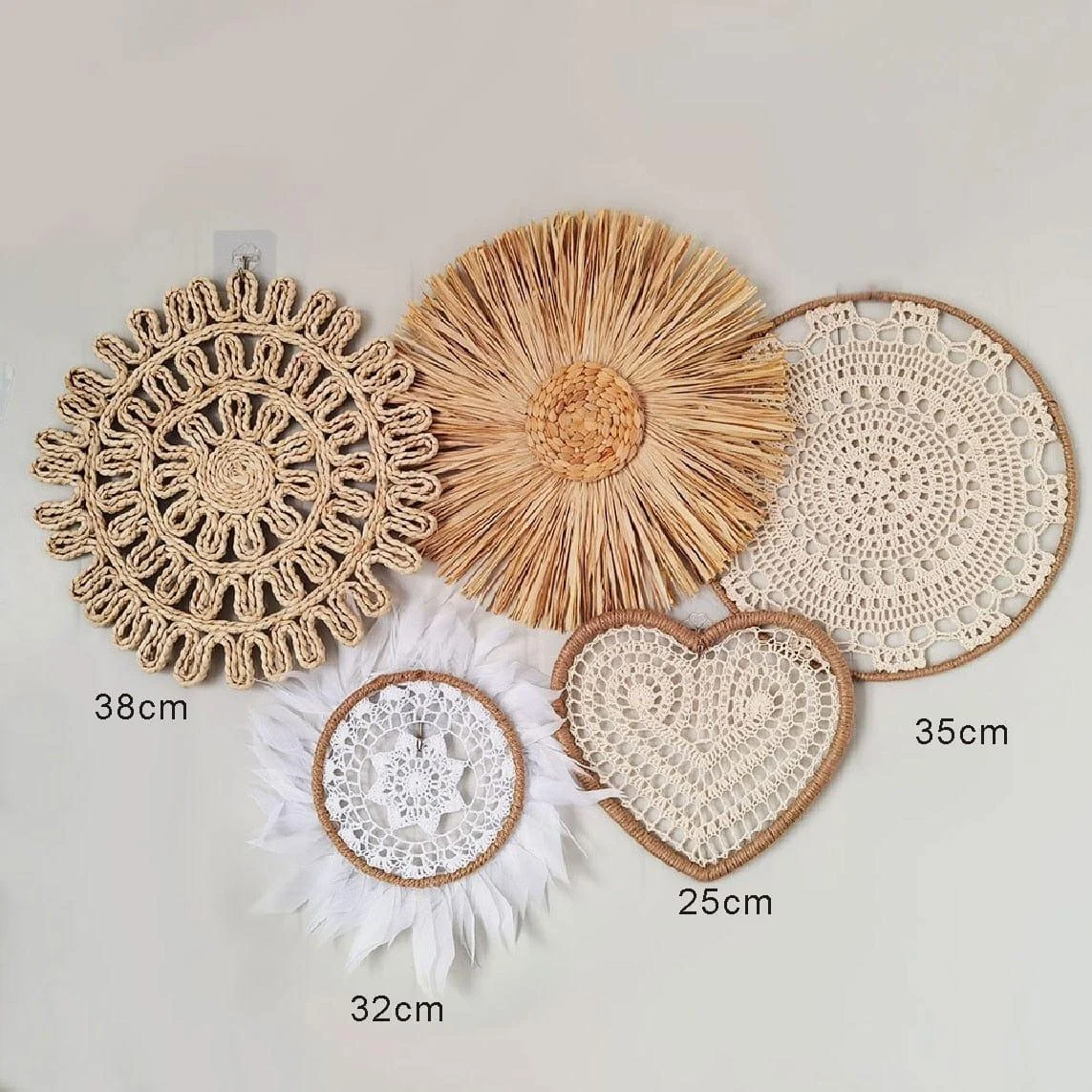 Autumn Rattan Wall Art Set - Glova