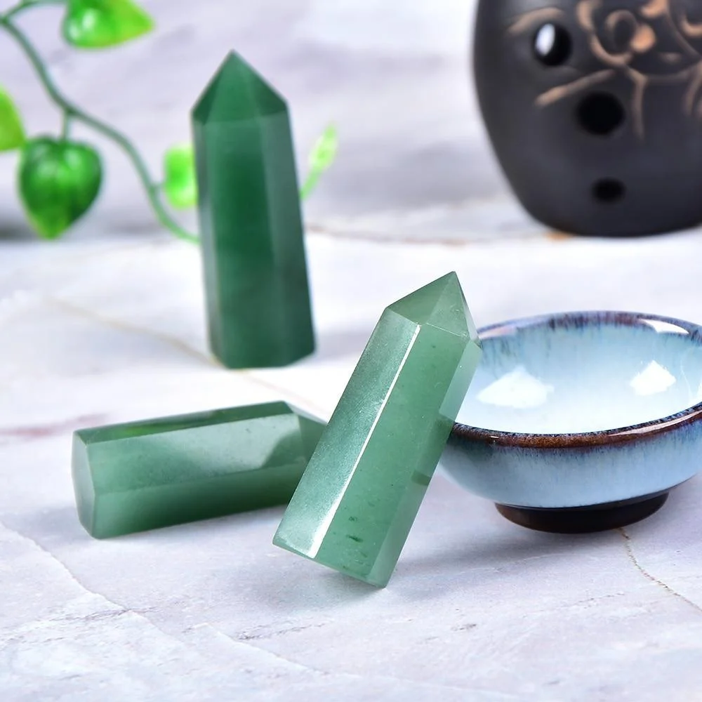 Aventurine Crystal Point Tower - Glova