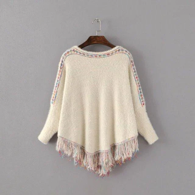 Avery Knitted Poncho - Glova